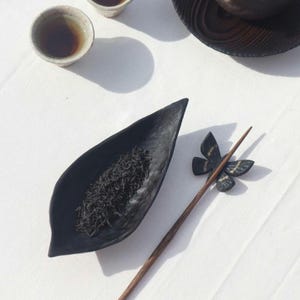 Hand-carved tea scoop set, tea ceramony, tea setting, tea ritual, pu-erh tea scoop, tea scoop set