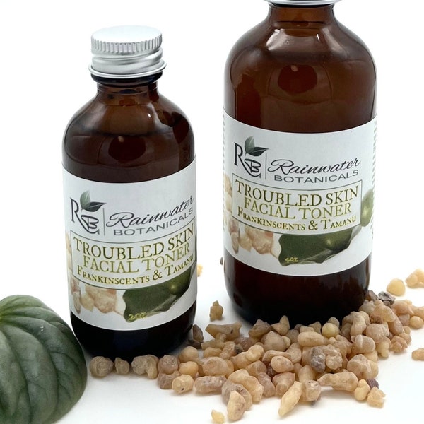 Troubled Skin Toner With Frankincense and Tamanu