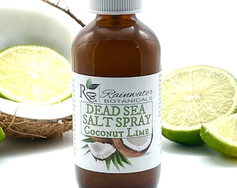 Dead Sea Salt Spray For Hair, moisturizing natural curl activator and styling aid