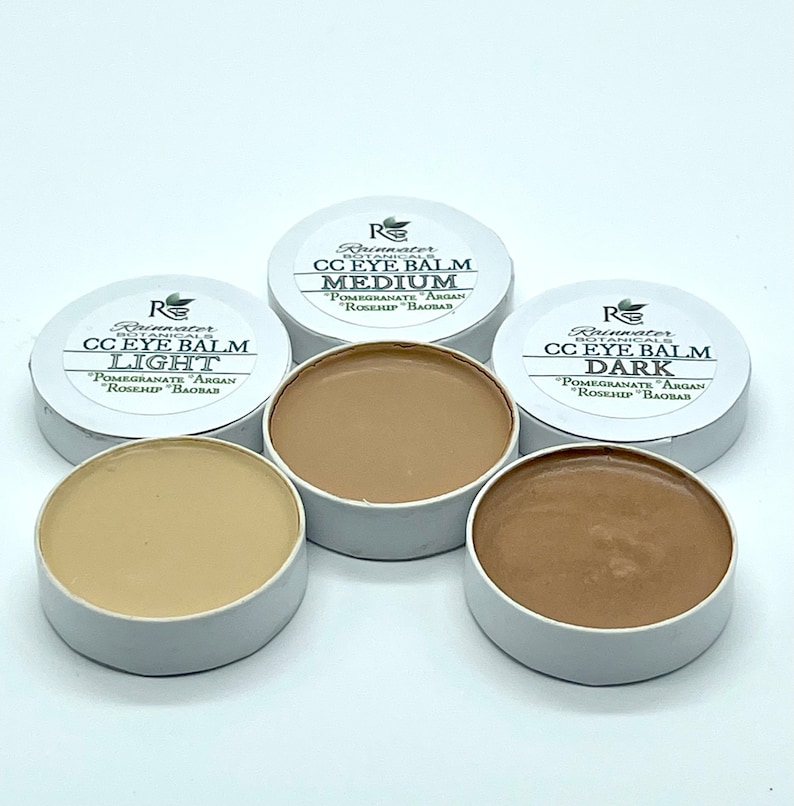 Color Correcting Eye Balm with Pomegrante, Argan, Rosehip & Baobab oils image 3