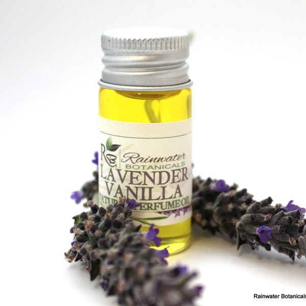 Lavender Vanilla Natural Perfume Oil