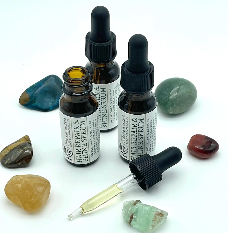 -  Hair Repair and Shine Serum with Copaiba oil and Pracaxi oil-Rainwater Botanicals
