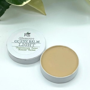 Color Correcting Eye Balm with Pomegrante, Argan, Rosehip & Boabab oils Rainwater Botanicals