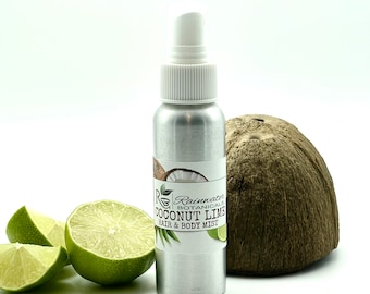 Coconut Lime Hair and Body Mist