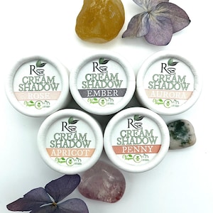 Sombra cremosa natural para olhos, zero desperdício.