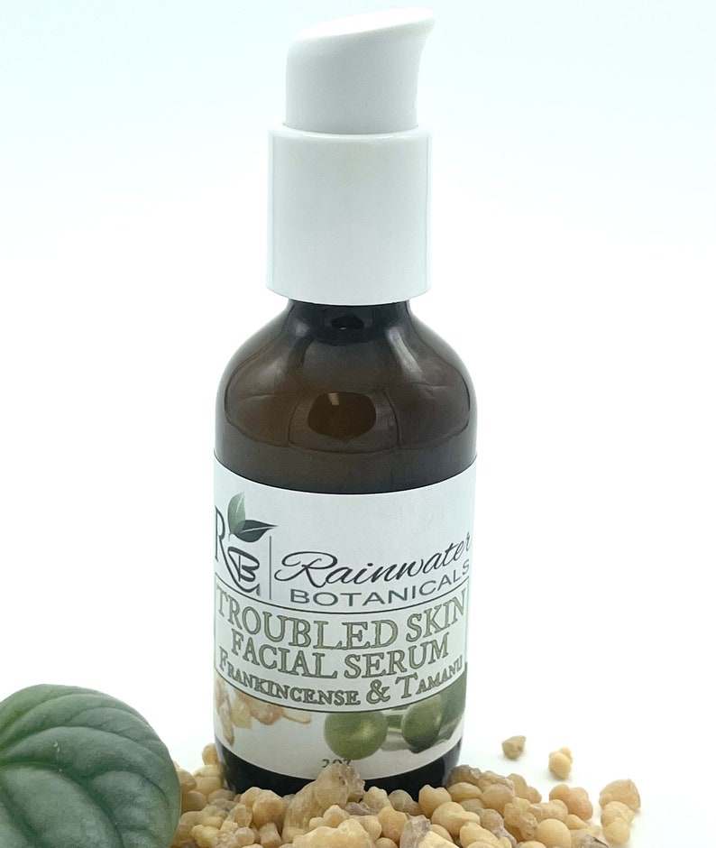 Geplagtes Hautserum mit Weihrauch und Tamanu 2 fl oz