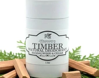 Effective Natural Deodorant, vegan, zero waste