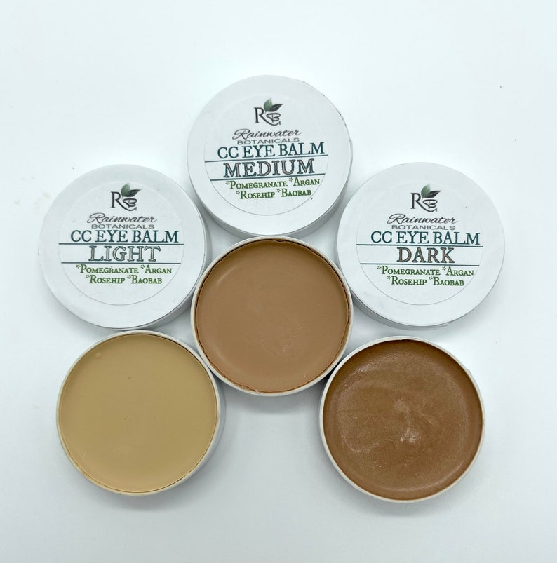 Color Correcting Eye Balm with Pomegrante, Argan, Rosehip & Baobab oils image 2