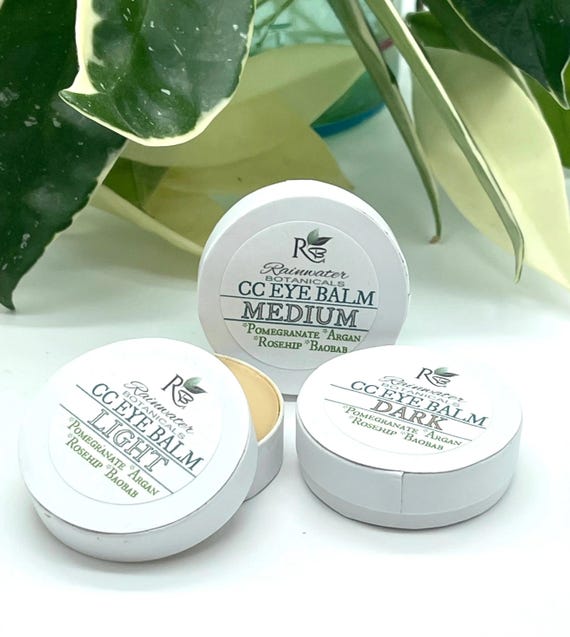 Color Correcting Eye Balm with Pomegrante, Argan, Rosehip & Boabab oils