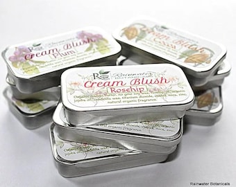 Fard in crema vegano e naturale per guance, occhi o labbra.
