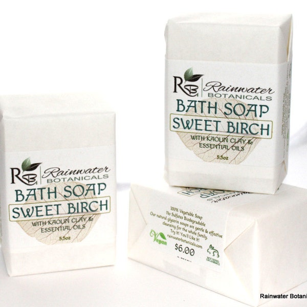 Sweet Birch Palm Free Vegan Soap