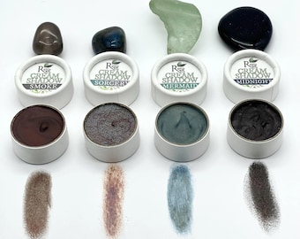 Sombra de ojos en crema natural sin residuos