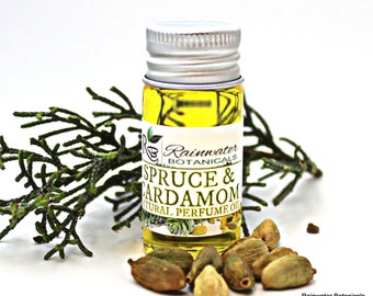 Spruce & Cardamom Natural Perfume Oil