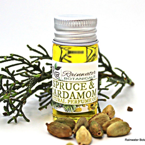 Spruce & Cardamom Natural Perfume Oil