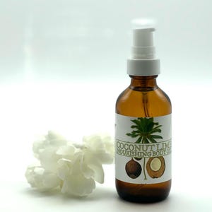 Coconut Lime Body and Bath Oil