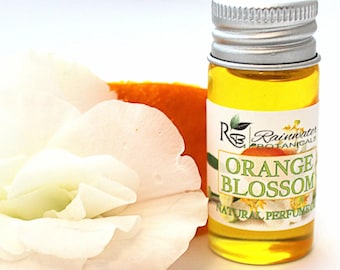 Huile essentielle de parfum naturel à la fleur d'oranger