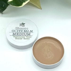 Color Correcting Eye Balm with Pomegrante, Argan, Rosehip & Boabab oils Rainwater Botanicals