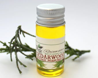 Cedarwood natural perfume oil