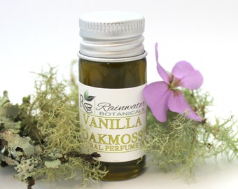 Óleo perfumado natural de baunilha e musgo de carvalho