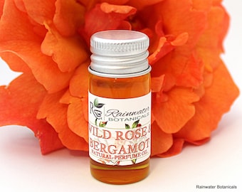 Wild Rose & Bergamot Organic Perfume