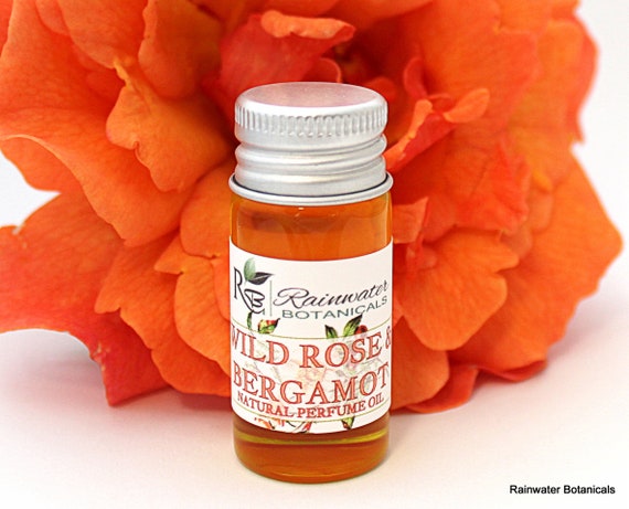 Parfum bio rose sauvage et bergamote France