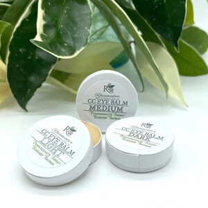 Color Correcting Eye Balm with Pomegrante, Argan, Rosehip & Boabab oils Rainwater Botanicals