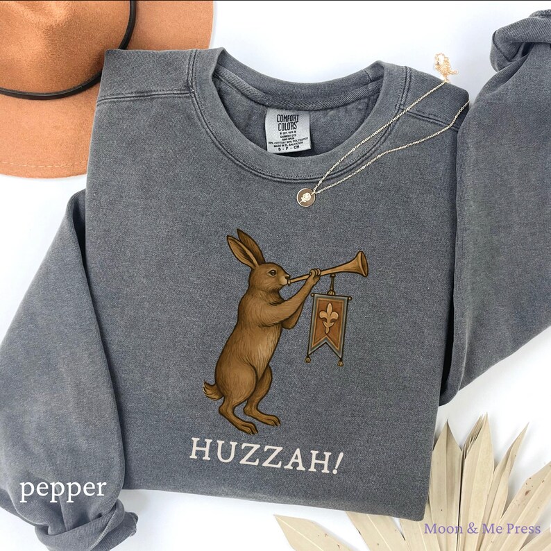 Medieval Unicorn Tapestry Comfort Colors Sweatshirt, Botanical Medieval ...