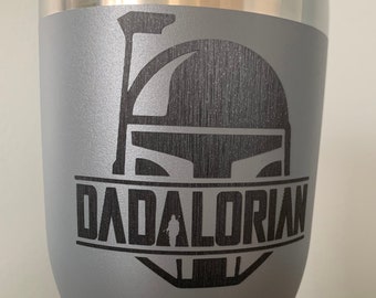 DADalorian - Mandalorian-themed SVG file - Instant Download