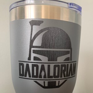 DADalorian - Mandalorian-themed SVG file - Instant Download