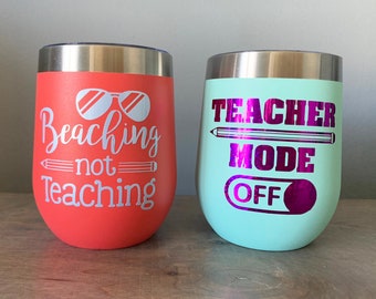 Set of 2 - Teacher themed SVG files - Instant Download