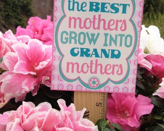Grandmother Appreciation / Pregnancy Announcement Grow Sign - Printable PDF