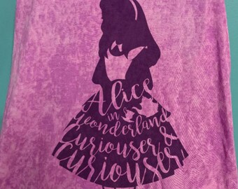 Curiouser & Curiouser - Alice - themed SVG file - Instant Download