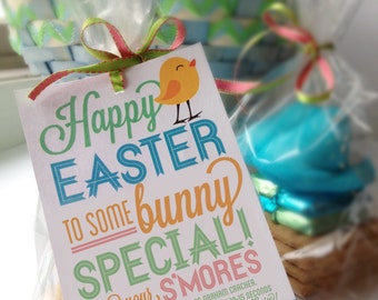 Easter S'mores Hang Tag - Printable PDF - Instant Download