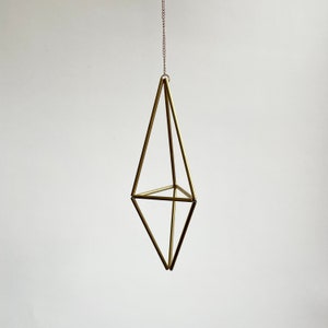 Med. Geometric Himmeli Hanger long diamond hanger only