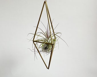 Med. Geometric Himmeli Hanger -  long diamond