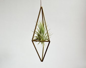 Med. Geometric Himmeli Hanger - long diamond