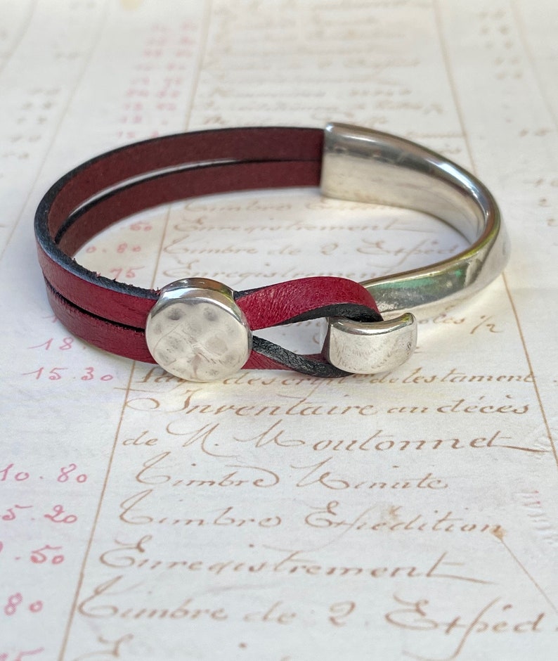 Leather Cuff Bracelet for Women Genuine Leather Wrap Etsy