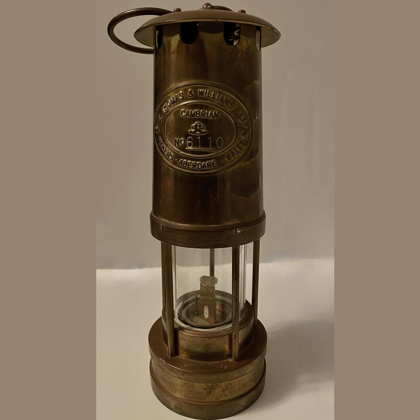 Welsh Miners Lamp - Etsy