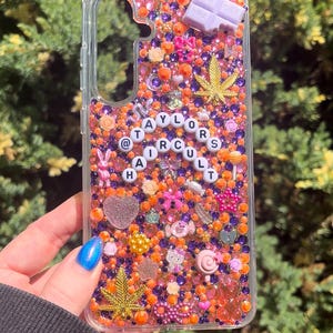 Custom Bedazzled Phone Case | Junk Phone Case | Rhinestoned Y2K Phone Case