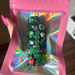 Custom Bedazzled Lighter Cover | Custom Bling Lighter Cover | Custom Junk Charm Lighter Case