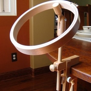Handcrafted Table Mount Embroidery Hoop