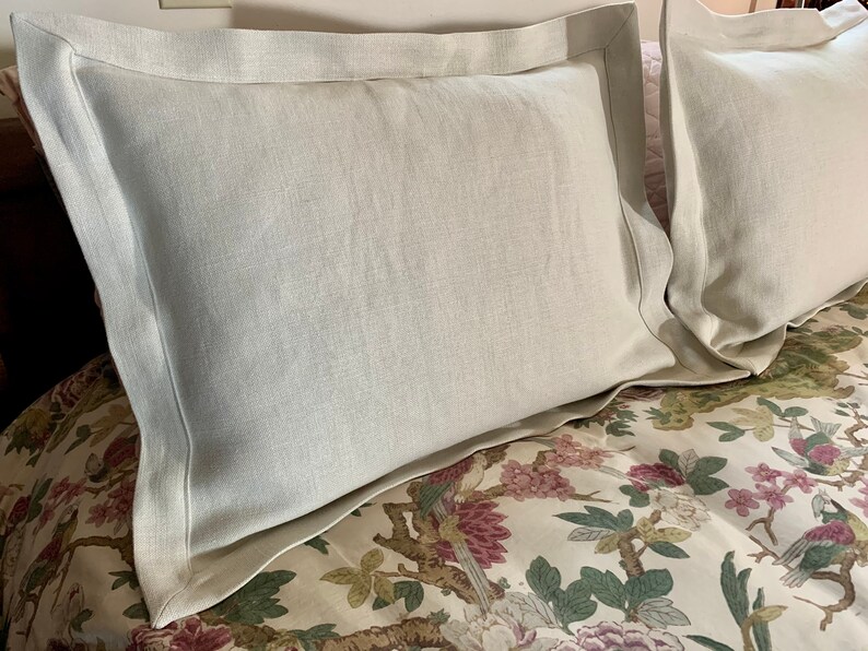Linen Pillow Sham to Fit Standard Size Bed Pillow 20 X 26 Etsy