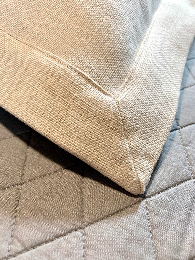 Linen Pillow Sham to Fit Standard Size Bed Pillow 20 X 26 Etsy