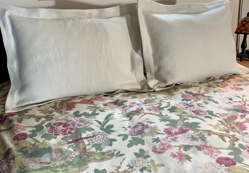 Linen Pillow Sham to Fit Standard Size Bed Pillow 20 X 26 Etsy