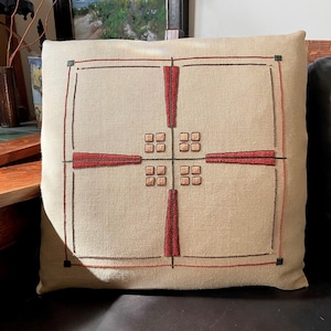 Embroidery Kit for the Craftsman Prairie Pillow