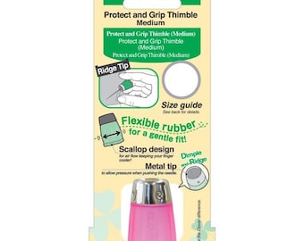 Clover Protect and Grip Thimble size medium