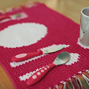 Instant Download, Place Setting Mat Crochet PATTERN