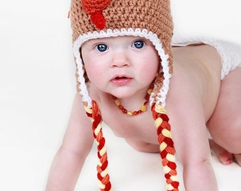 Instant Download, Turkey Hat - PDF Pattern