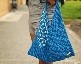 Instant PDF Download, Laura Bag, Crochet Pattern