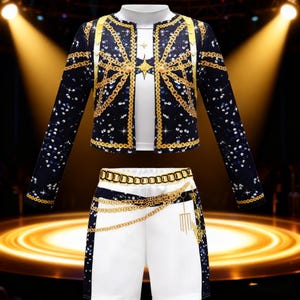 K-pop Demon Hunter Costume Dressup – Performance/party Outfit for Kids